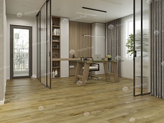 quartz vinyl tile Oak Imperial laminate