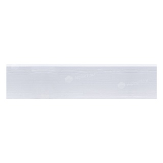 floor skirting board Rico Concept 80 White embossed skirting board height 80 mm depth mm