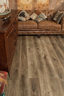 tile SPC laminate Oak brown ABA