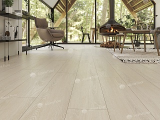 quartz vinyl tile OAK SNOW laminate