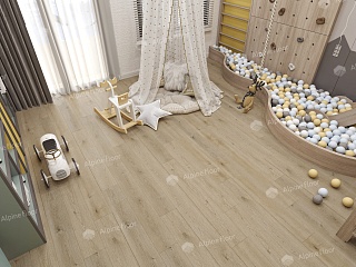 quartz Vinyl tile Oak Almond laminate