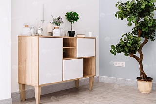 floor skirting board Rico Concept 80 Ash Nord height 80 mm depth mm