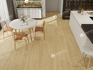 quartz vinyl tile OAK CREAM laminate