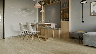quartz vinyl tile Sonoma laminate