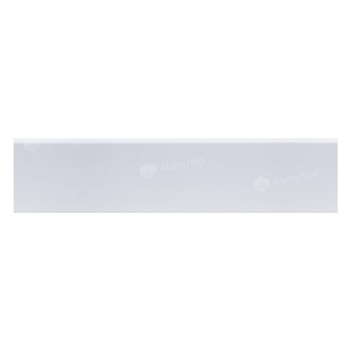 floor skirting board Rico Concept 80 White height 80 mm depth mm
