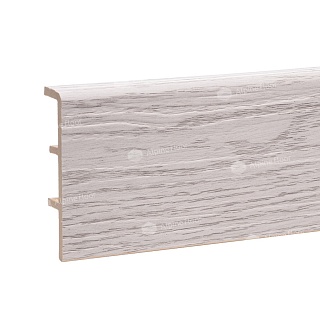 floor skirting board Rico Concept 80 Ash Nord height 80 mm depth mm