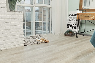 tile SPC Laminate Oak White Night ABA