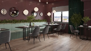tile SPC laminate Peach oak ABA