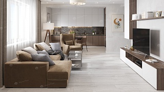 tile SPC laminate Oak sea foam ABA