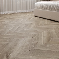 Image of Natural Bleached Chevron Oak
