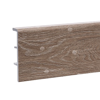 floor skirting board Rico Concept 80 Oak canyon cream height 80 mm depth mm