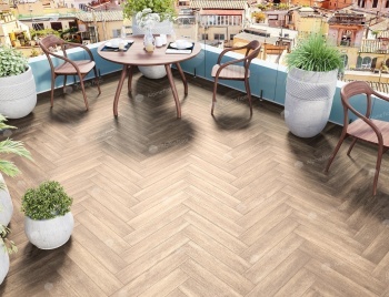LVT quartz vinyl tiles