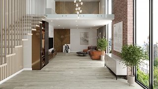 tile SPC laminate Silver oak ABA
