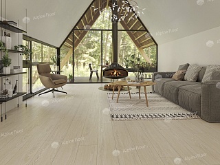 quartz vinyl tile OAK SNOW laminate