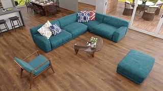 tile SPC laminate Saturated Oak ABA