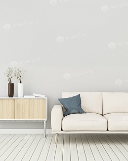 floor skirting board Rico Concept 80 White height 80 mm depth mm