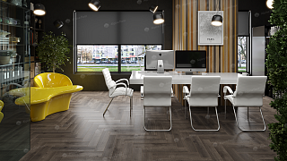 quartz vinyl tile Antares Oak ECO 16-19 laminate